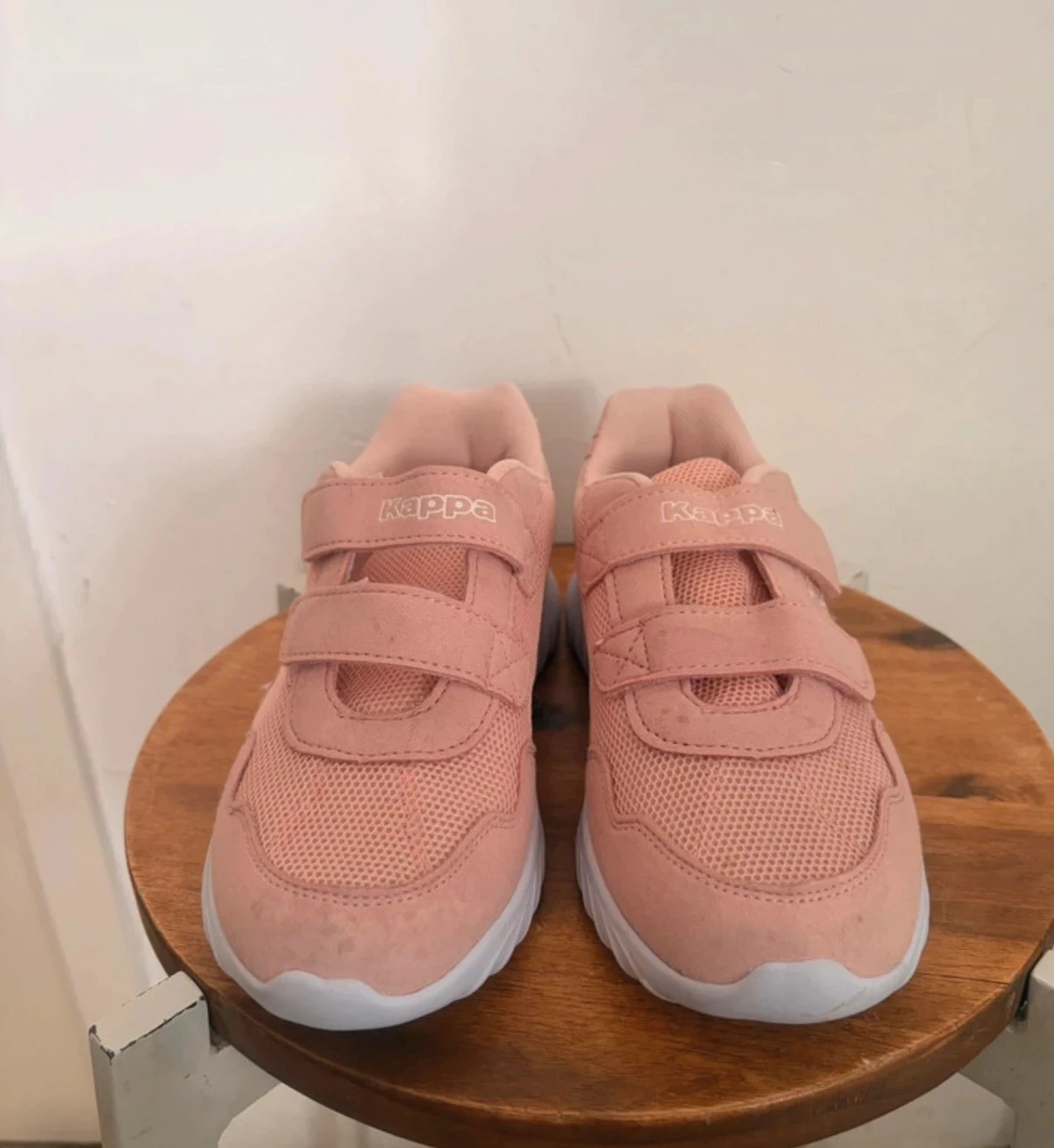 Zapatillas Kappa Infantil con Rasguños - Rosa Pastel y Logo Bordado - Talla 34 – photo 3